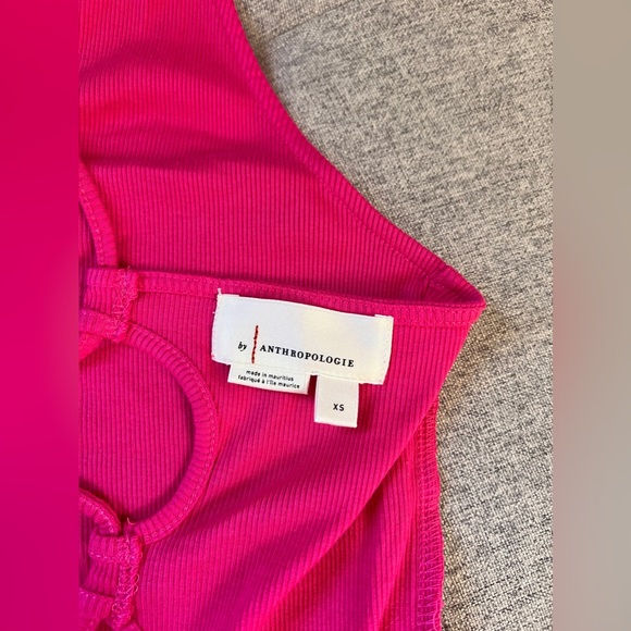 Anthropologie Strappy Back High Neck Tank XS - Picture 5 of 5